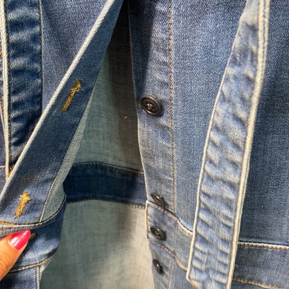 Madewell denim dress in size 8 - Picture 3 of 5